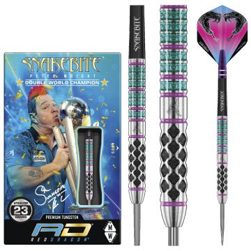 Red Dragon Peter Wright Supa Venom 90% multi darts 22g