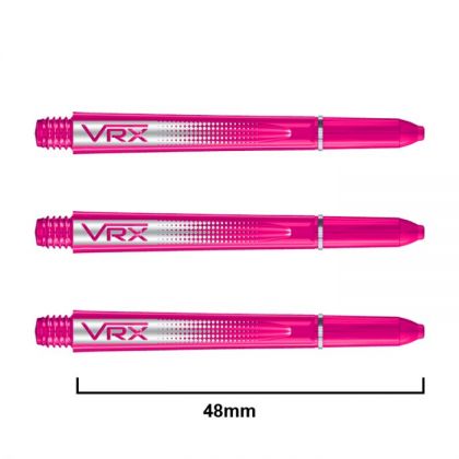 Red Dragon VRX Shafts pink dart shaft Medium