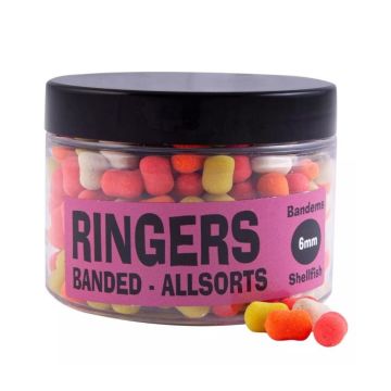 Ringers Banded Allsorts Shellfish multi  6mm