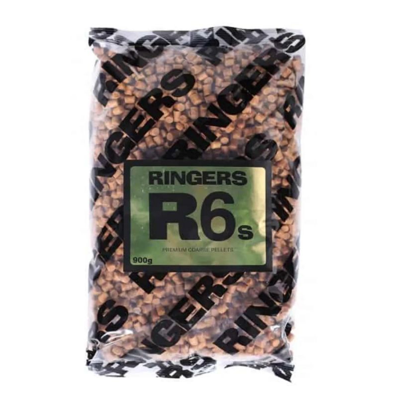 Ringers Premium coarse pellets brun  6mm 900g