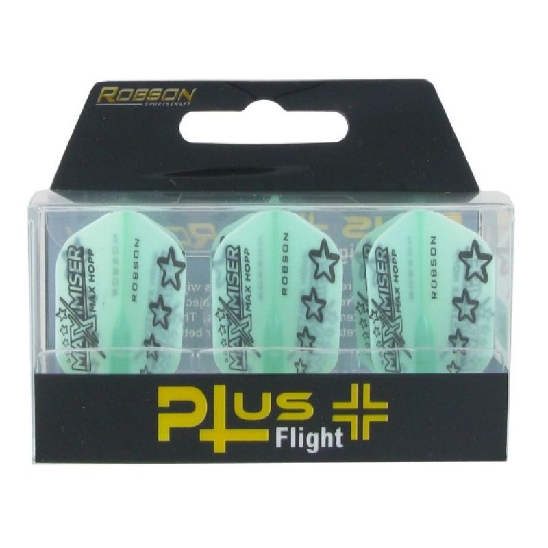 Robson Plus Flight Standard 6 Max Hopp groen dart flight