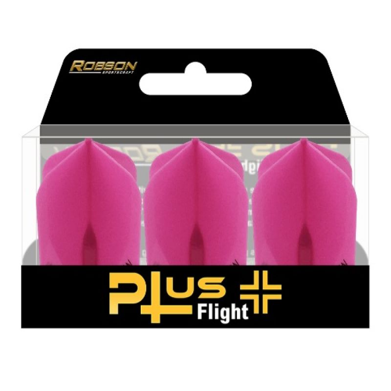 Robson Plus Flight Standard 6 pink dart flight