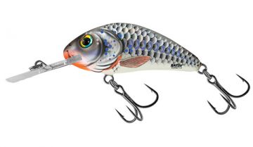 Salmo Hornet Floating silver holographic shad  3.5cm 3.1g