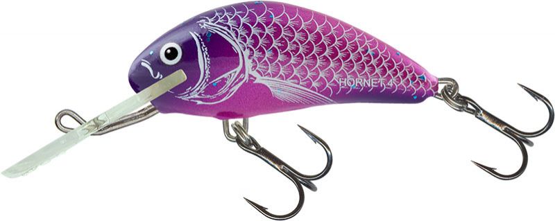 Salmo Hornet Floating uv purple  5cm 7g