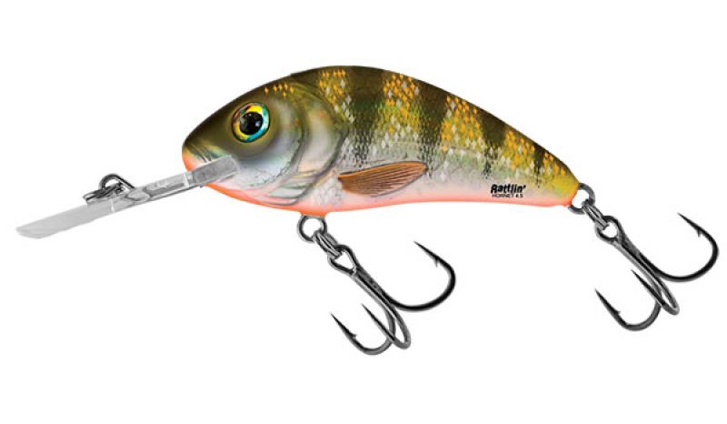 Salmo Hornet Floating yellow holo perch  3.5cm 3.1g