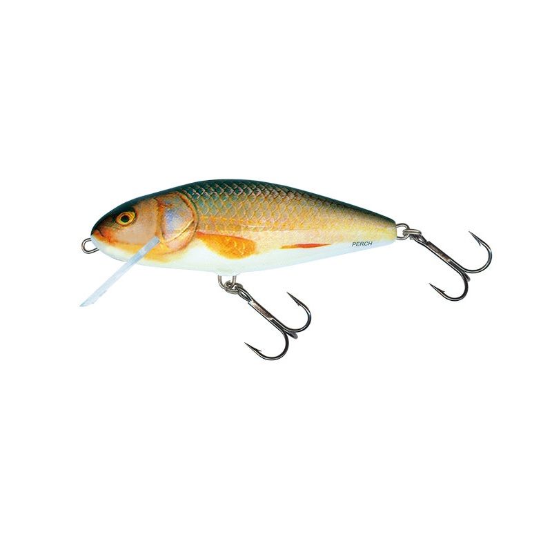 Salmo PERCH Floating real roach roofvis kunstaas 8cm 12g