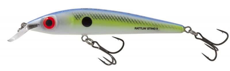 Salmo Rattlin Sting Suspending sexy shad roofvis kunstaas 9cm 11g