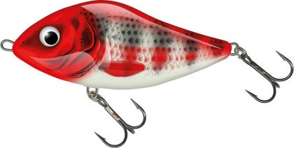 Salmo Slider Sinking red head striper roofvis kunstaas 12cm 70g