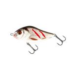 Salmo Slider Sinking wounded real grey shiner roofvis kunstaas 12cm 70g