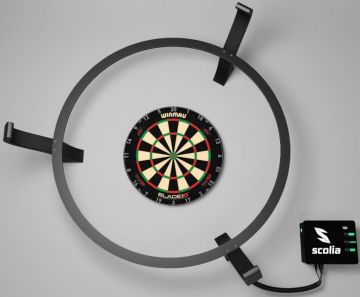 Scolia Pro Electronic Score System noir dart scoreboard