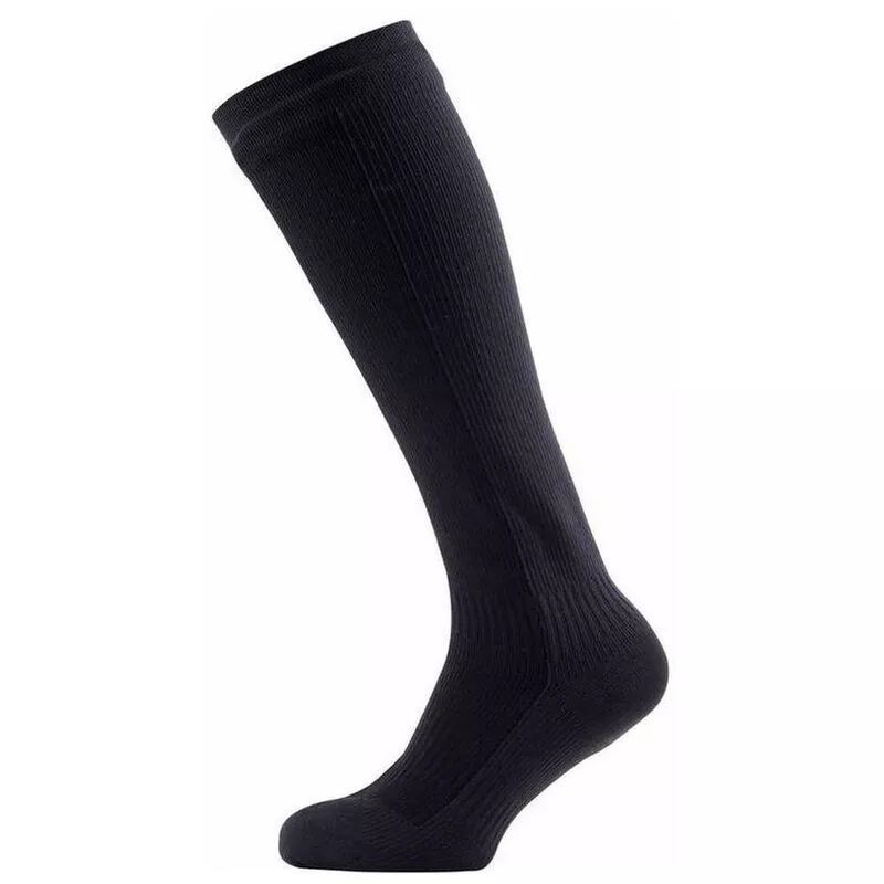 Sealskinz Hiking Mid Knee Socks zwart - grijs kous X-large