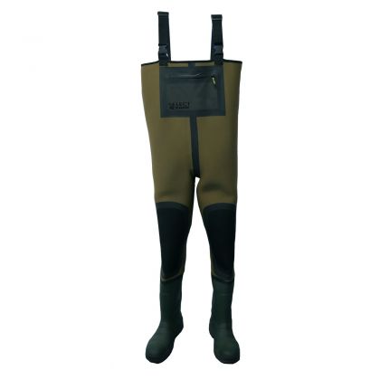 Select Waders Neoprene Waadpak groen waadpak 44