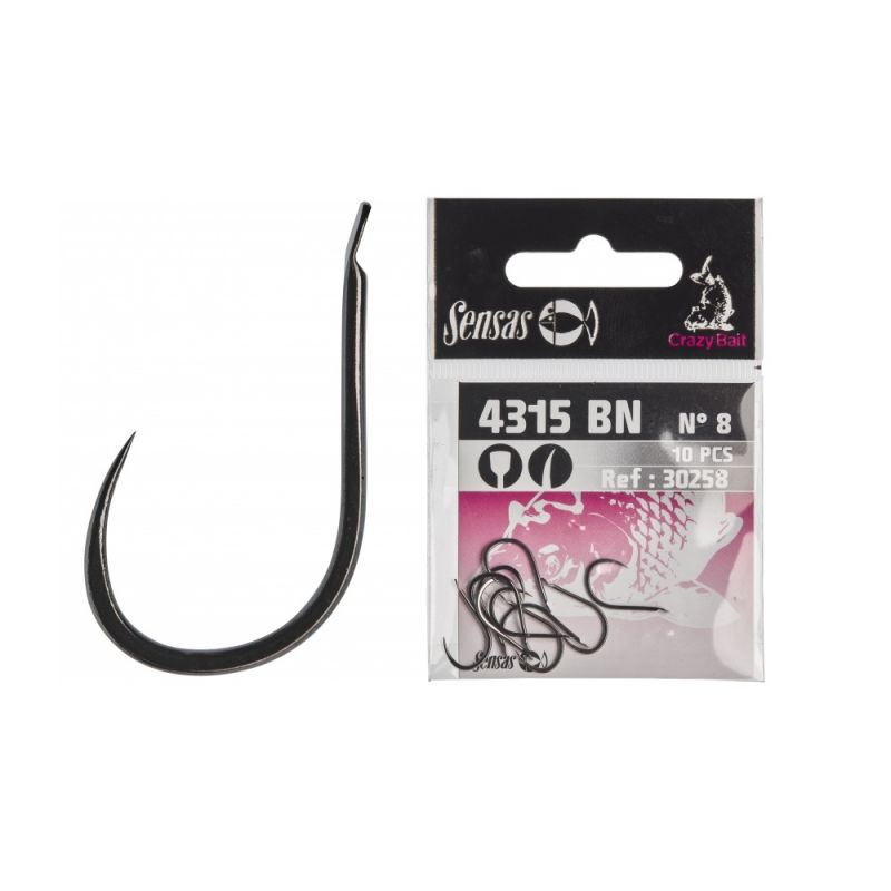 Sensas Crazy Bait 4315 BN nickel witvis vishaak 14