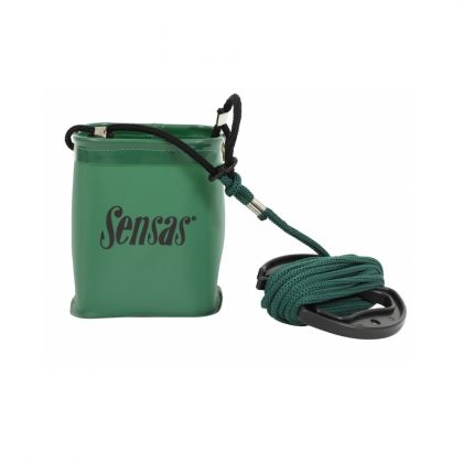 Sensas Emmer Waterproof + Koord groen visemmer