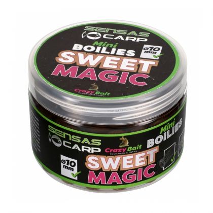 Sensas Mini Boilies Sweet Magic brun  10mm 80g