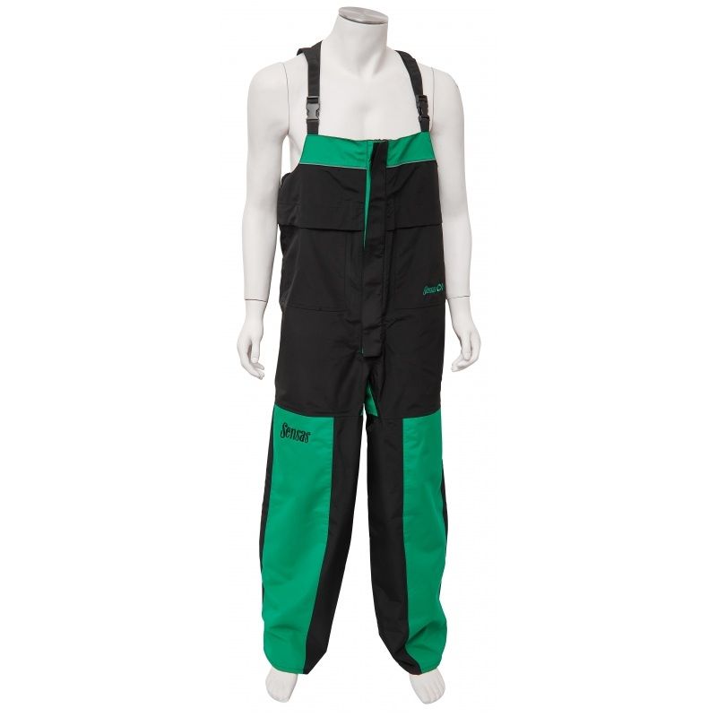 Sensas Overall Oxford Waterproof noir - vert - blanc  X-large