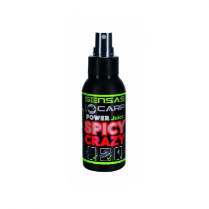 Sensas Power Juice Spicy Crazy - karperflavour witvisflavour 75ml