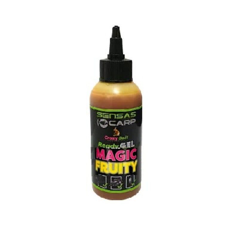 Sensas Ready Gel Magic Fruity oranje aas liquid 115ml