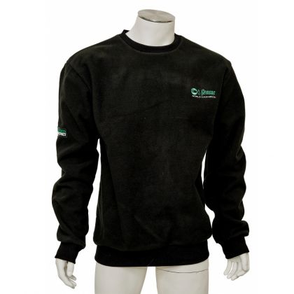 Sensas Sweater Windproof Fashion Club zwart - groen - wit vistrui Large