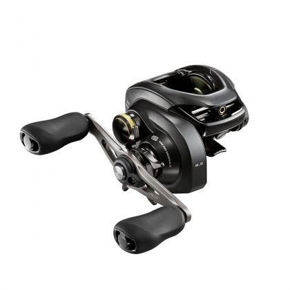 Shimano Curado K HG zwart - zilver visreel Left