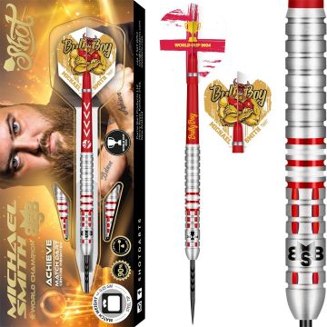 Shot Michael Smith Achieve 90% World Cup 2024 argent darts 24g