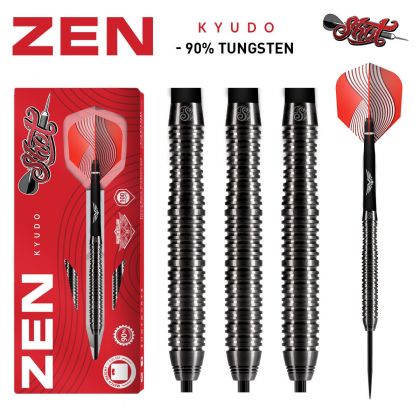 Shot Zen Kyudo 90% zwart dartpijlen 23g