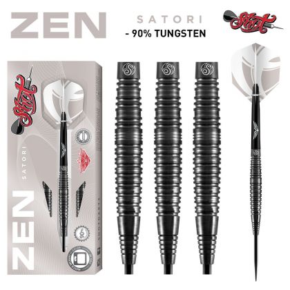 Shot Zen Satori 90% noir - argent darts 25g