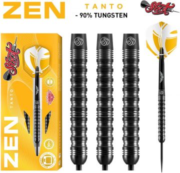 Shot Zen Tanto 90% zwart - zilver dartpijlen 25g