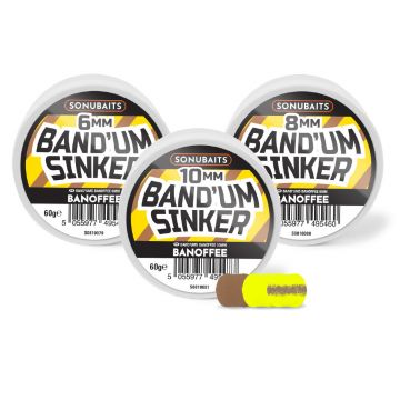 Sonubaits Band’Um Sinkers Banoffee brun - jaune  8mm