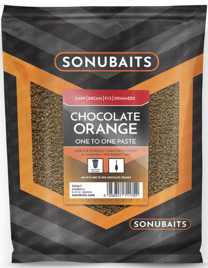 Sonubaits One To One Paste Chocolate Orange brun  500g