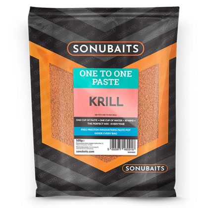 Sonubaits One To One Paste Krill 500g rouge 