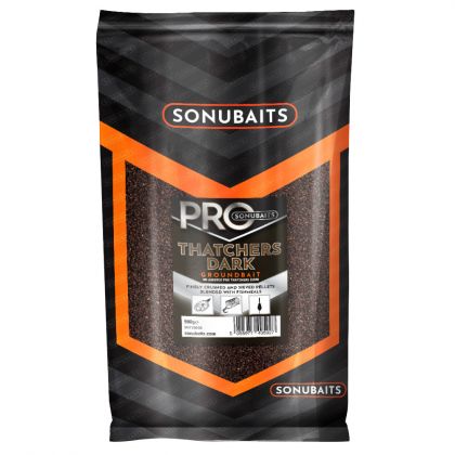 Sonubaits Pro Thatchers Dark 900g brun - noir 