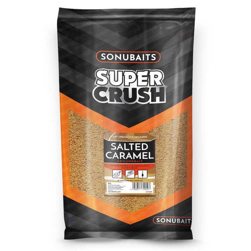 Sonubaits SALTED CARAMEL groundbait 2kg brun 