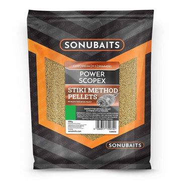 Sonubaits STIKI Power scopex method pellet bruin vispellets 2mm 650g