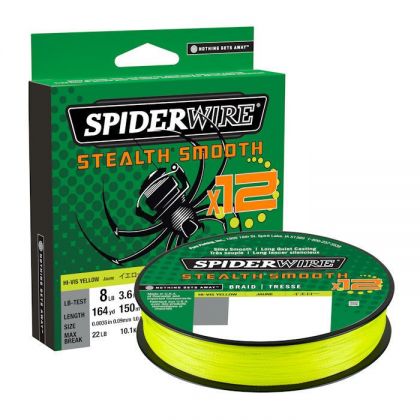 Spiderwire Stealth Smooth X12 yellow  0.06mm 150m