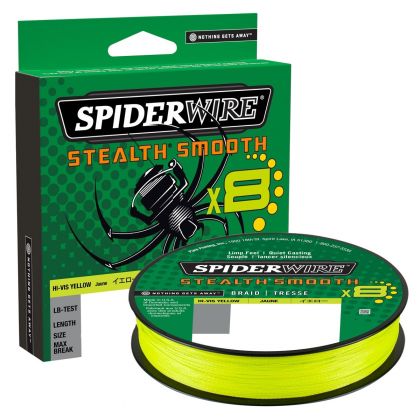 Spiderwire Stealth Smooth X8 yellow  0.09mm 150m