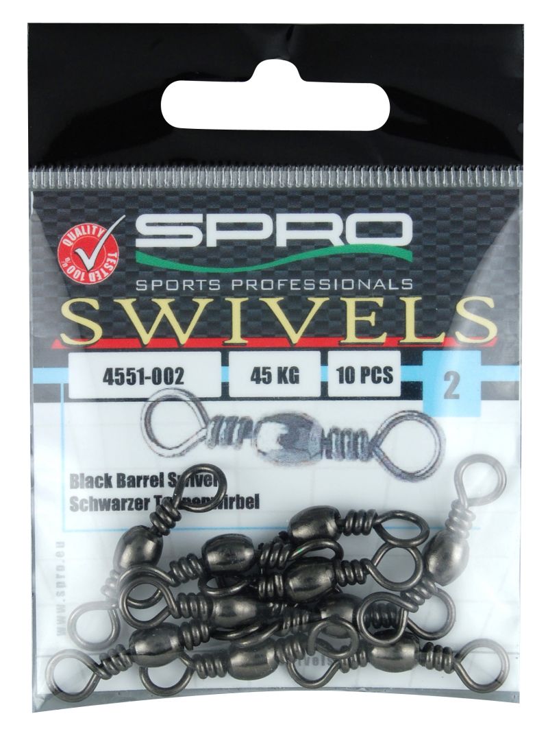 Spro Barrel Swivel nickel  10 16kg