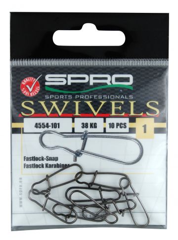 Spro Fast Lock Snap nickel viswartel 2 30kg