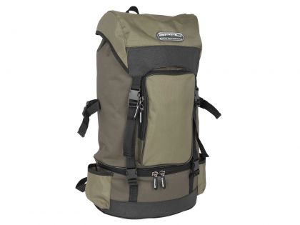 Spro Green Backpack zwart - groen foreltas witvistas 34x14x58cm