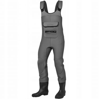 Spro Neoprene SCR Waders 4mm grijs waadpak M45