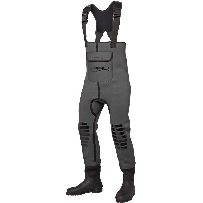 Spro Neoprene SCR Waders 5mm grijs waadpak M46