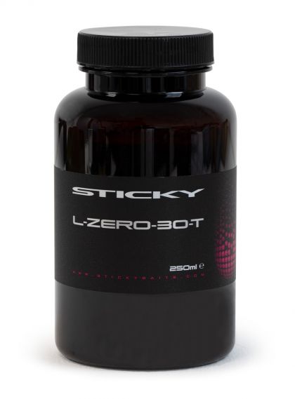 Sticky Baits L-Zero-30-T zwart aasdip 250ml