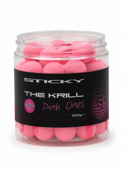 Sticky Baits The Krill Pop Ups Pink Ones rose  14mm 100g