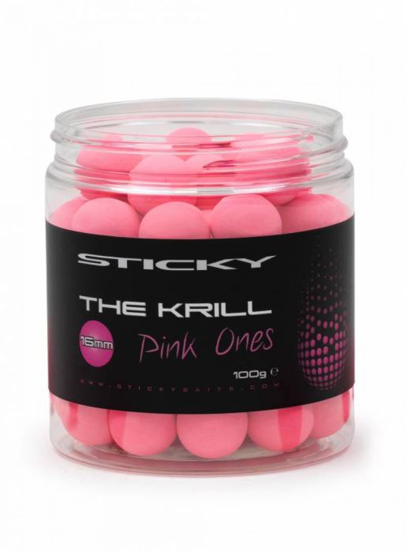 Sticky Baits The Krill Pop Ups Pink Ones rose  14mm 100g