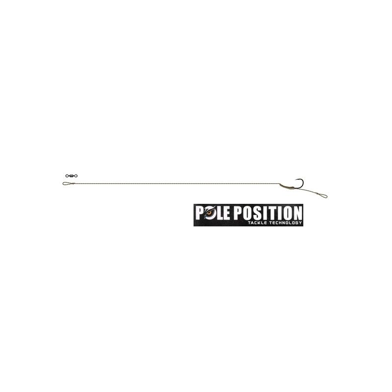 Pole Position Snowman Rig brun - argent  H2 25lb