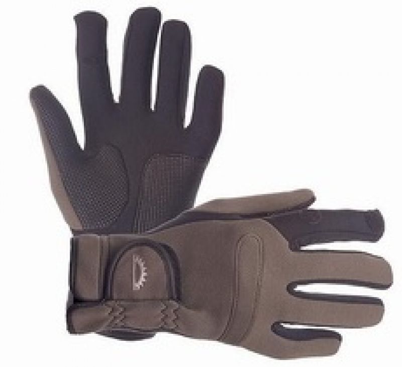 Sundridge Hydra Super Stretch Full Finger Glove brun - noir  X-large