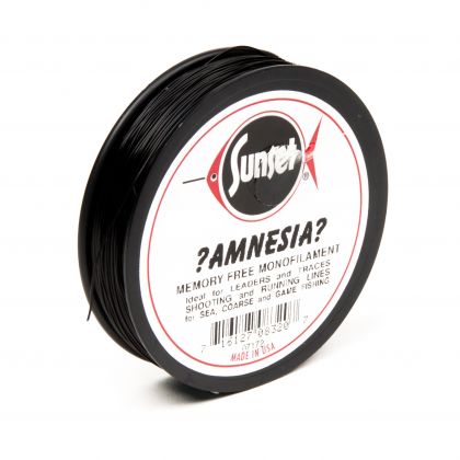 Sunset Amnesia zwart zeevis visdraad 0.24mm 100m 2.7kg