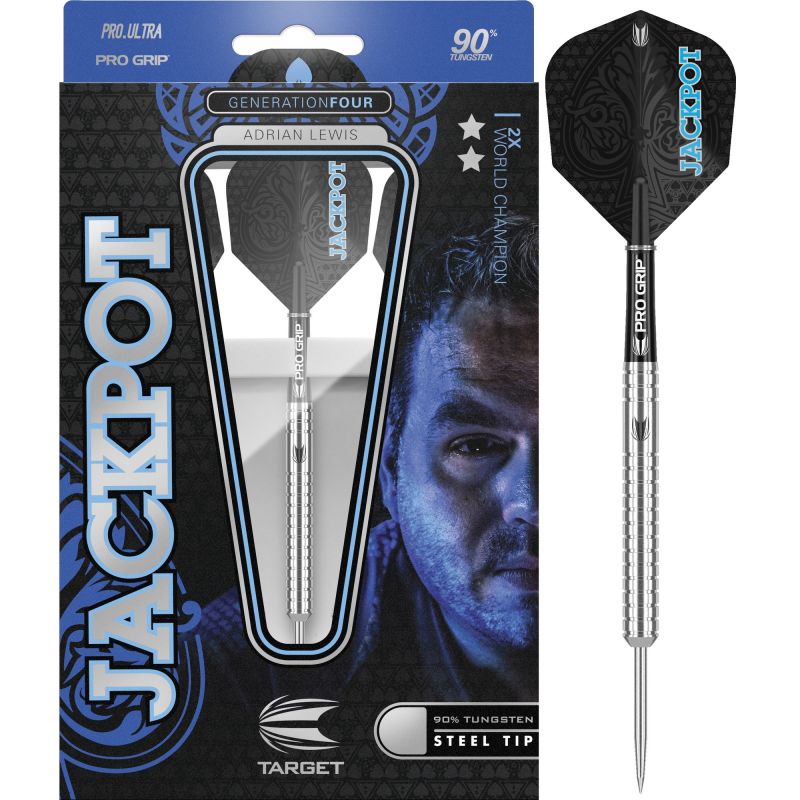 Target Adrian Lewis Gen 4 90% argent darts 26g