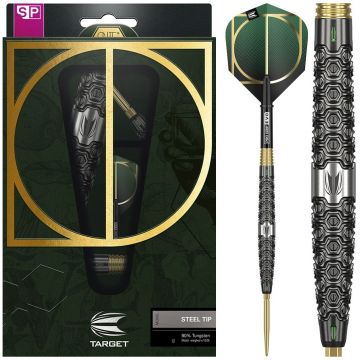 Target Cult 01 90% argent - noir darts 23g