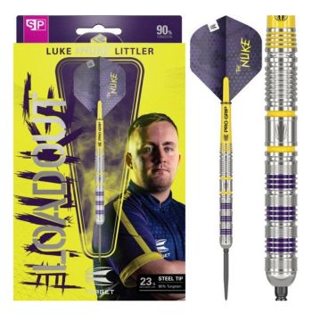 Target Luke Littler Loadout Swiss 90% zilver dartpijlen 22g